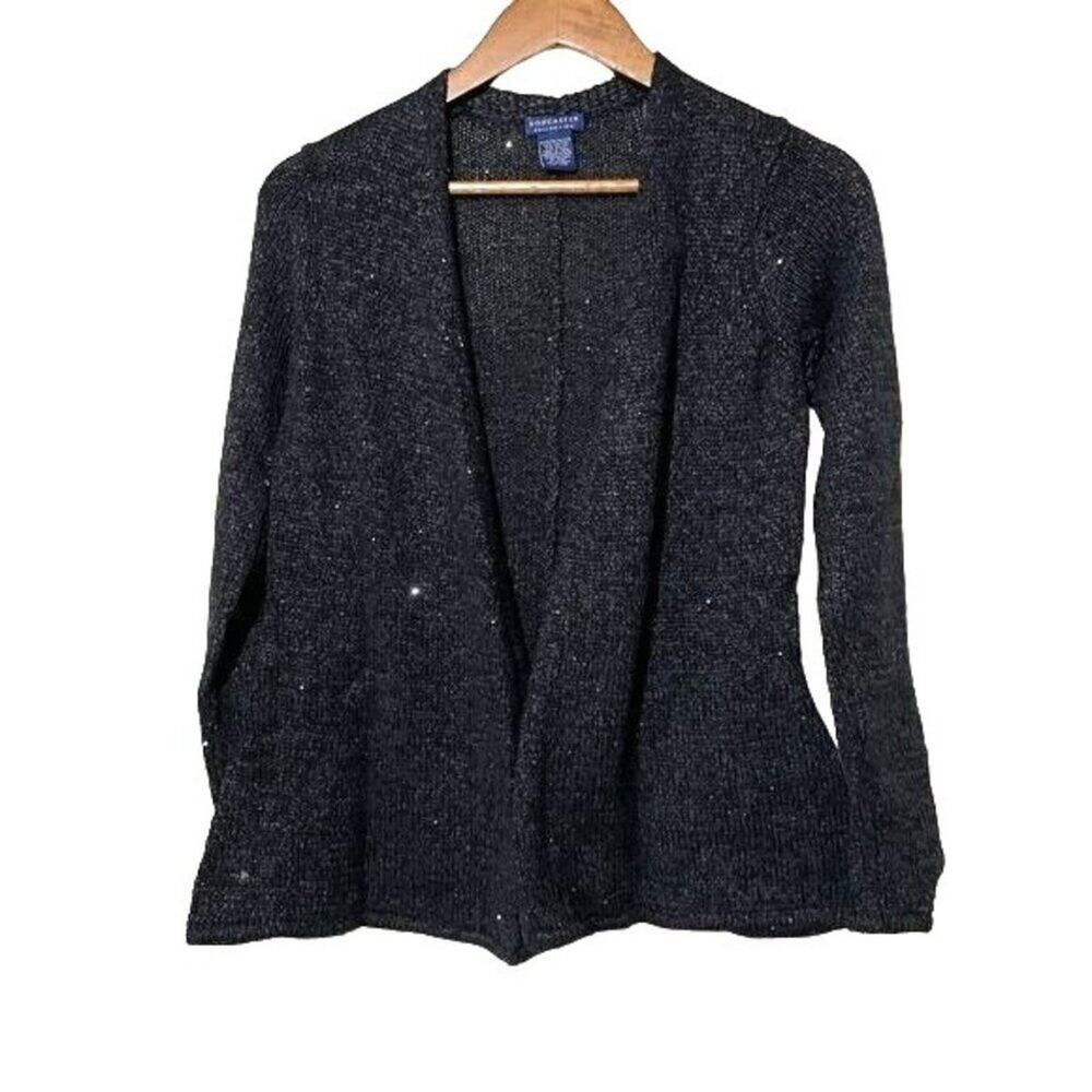 Doncaster Womens Cardigan Sweater Womens XS Long Sleeve Open Front